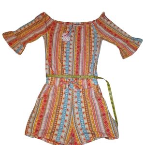Boho pattern Romper size S